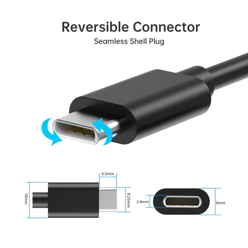 USB A to Type C Charging Cable